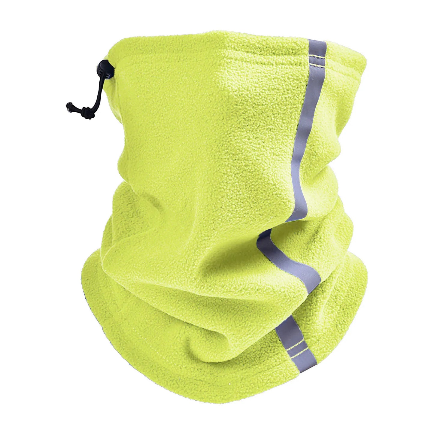 Winter Cycling Motorcycle Bandana Thermal Fleece Warm Buff Neck Scarf Face Cover Reflective Neck Tube Facemask Multi-Functional