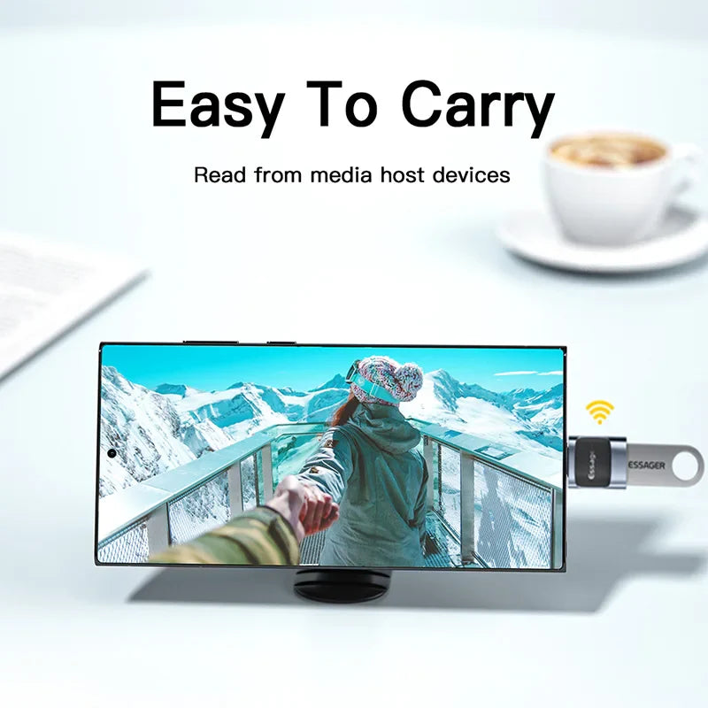 Essager OTG Type C To USB Micro USB To Type C Adapter OTG USB To Type C Adapter For Macbook Xiaomi HUAWEI Samsung OTG Connector