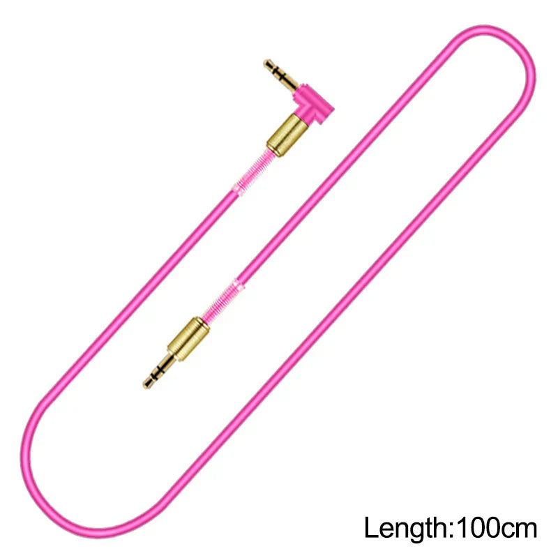 3.5mm Jack Audio Cable Jack 3.5 mm Male to Male Audio Aux Cable For Samsung Car Headphone Speaker Wire Line Aux Cord Speaker