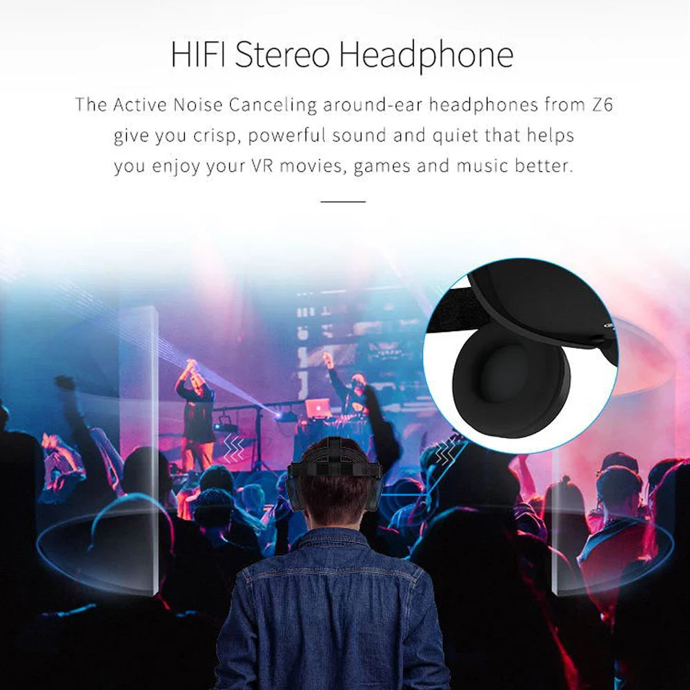 Bobo VR Bobovr Z6 Virtual Reality Glasses Bluetooth Headset 3D Viar Devices Helmet Lenses Goggle For Smartphone Phone Smart Game