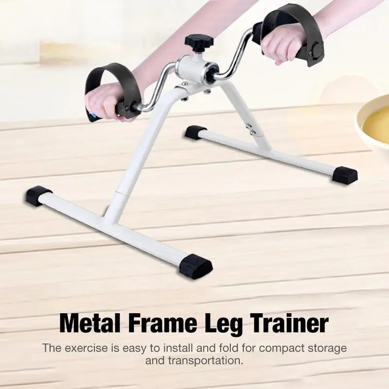 Metal Frame Pedal Exerciser Muscle Training Fully Assembled Exercise P ...