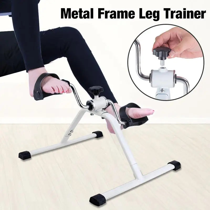 Metal Frame Pedal Exerciser Muscle Training Fully Assembled Exercise P ...