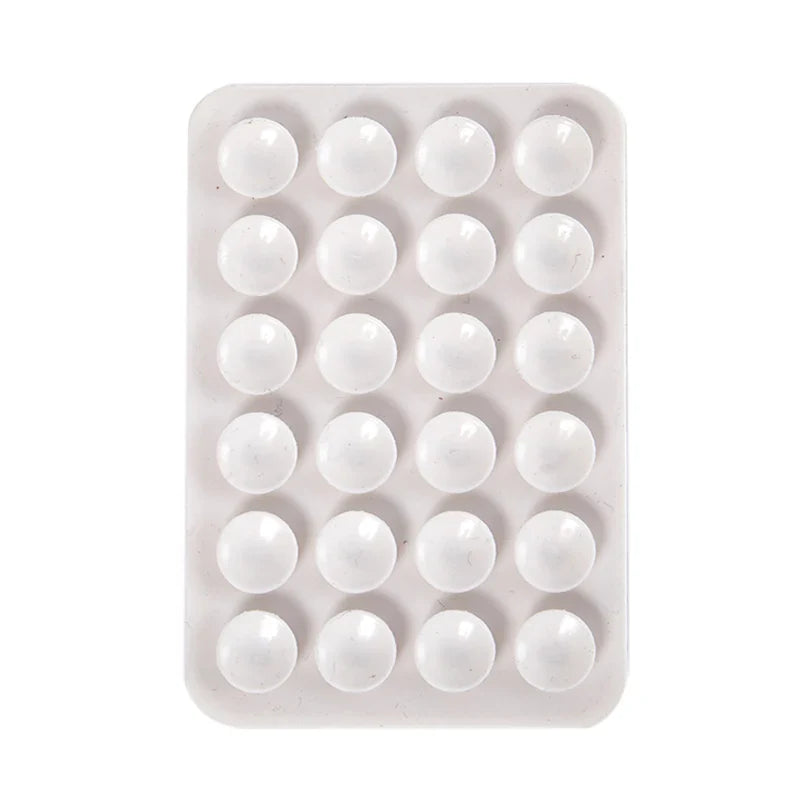 Silicone Suction Pad For Mobile Phone Fixture Suction Cup Backed Adhesive Silicone Rubber Sucker Pad For Fixed Pad