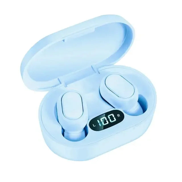 E7S TWS Wireless Headphones Bluetooth earphone Control Sport Headset Waterproof Microphone Music Earphone Work On All Smartphone