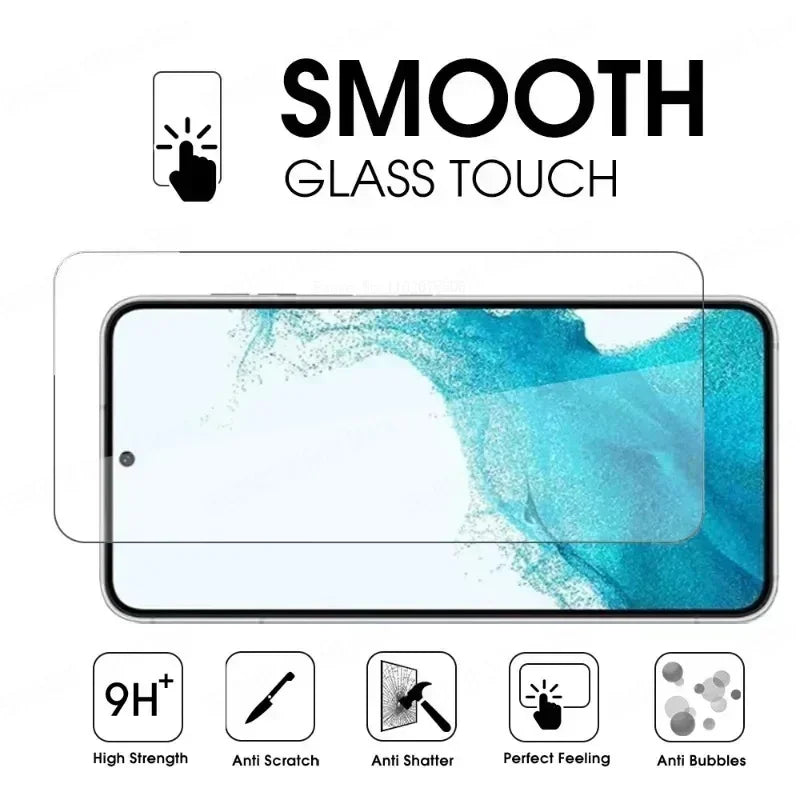3PCS Full Screen Protector for Samsung Galaxy S25 S24 S23 Ultra S22 S21 Plus Tempered Glass For Samsung Note 20 10 8 9 S10 S9 S8