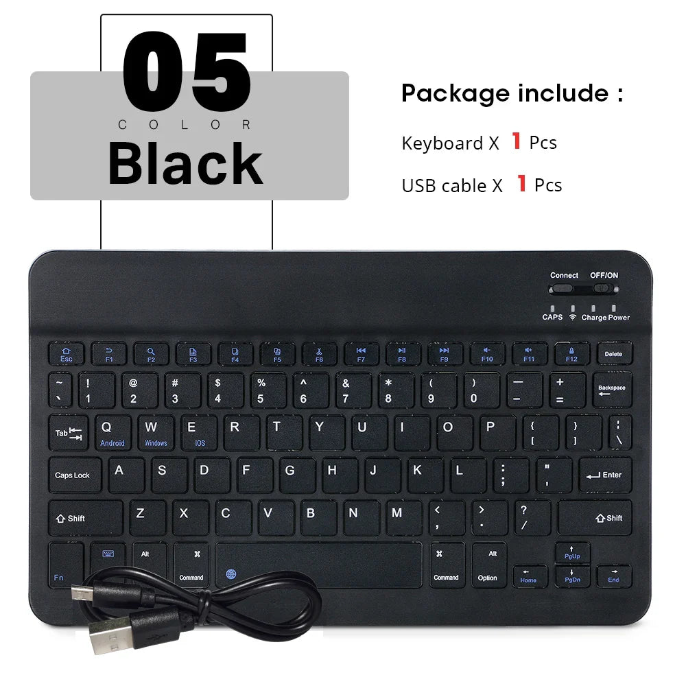 Mini Wireless Keyboard Bluetooth Keyboard For ipad Phone Tablet Portable Bluetooth Keyboard and Mouse For Samsung Xiaomi Android