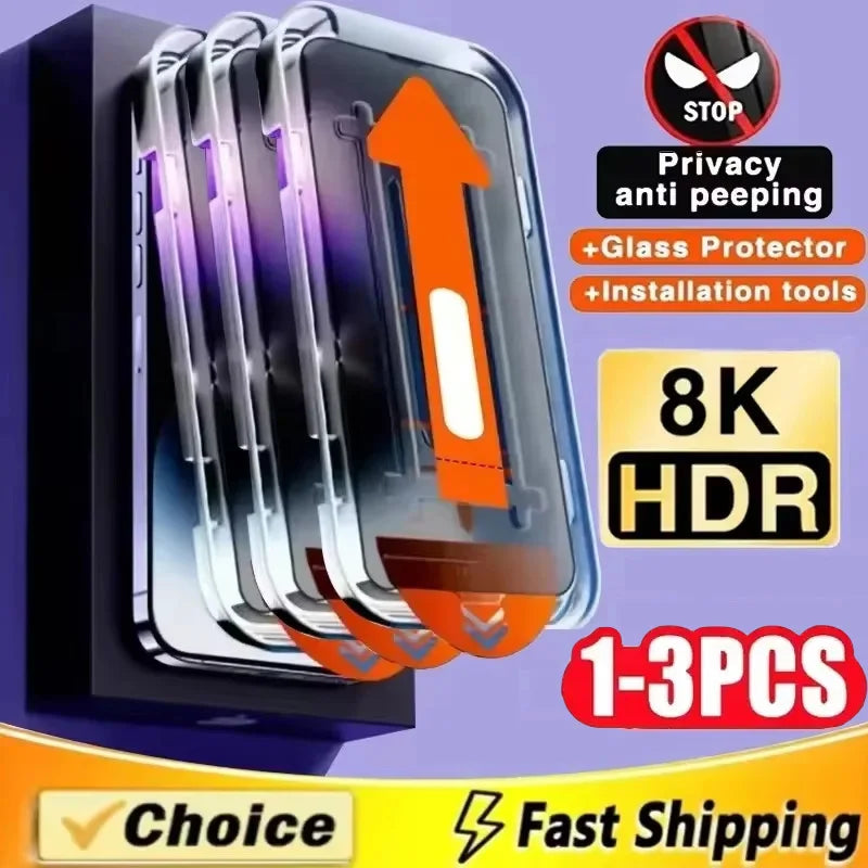 Oleophobic Coating Privacy Screen Protector For Samsung Galaxy S24 Ultra S23 S22 S25 S20 FE A55 5G Anti-Spy Film Samsung A54 A53