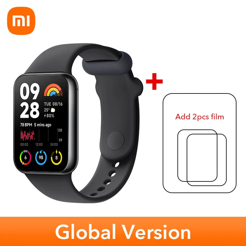 World Premiere Global Version Xiaomi Smart Band 8 Pro 1.74” AMOLED display Built-in Up to 14-day battery life Smart Band