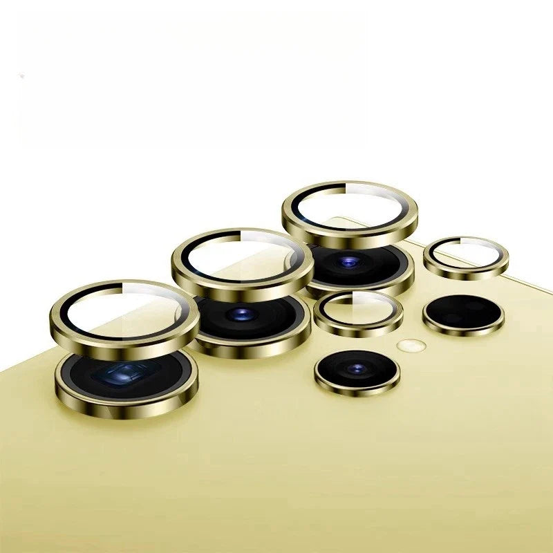 Metal Camera Protector For Samsung Galaxy S24 Ultra S24+ s24plus Alloy Ring lens Glass For Galaxy S24ultra Cap