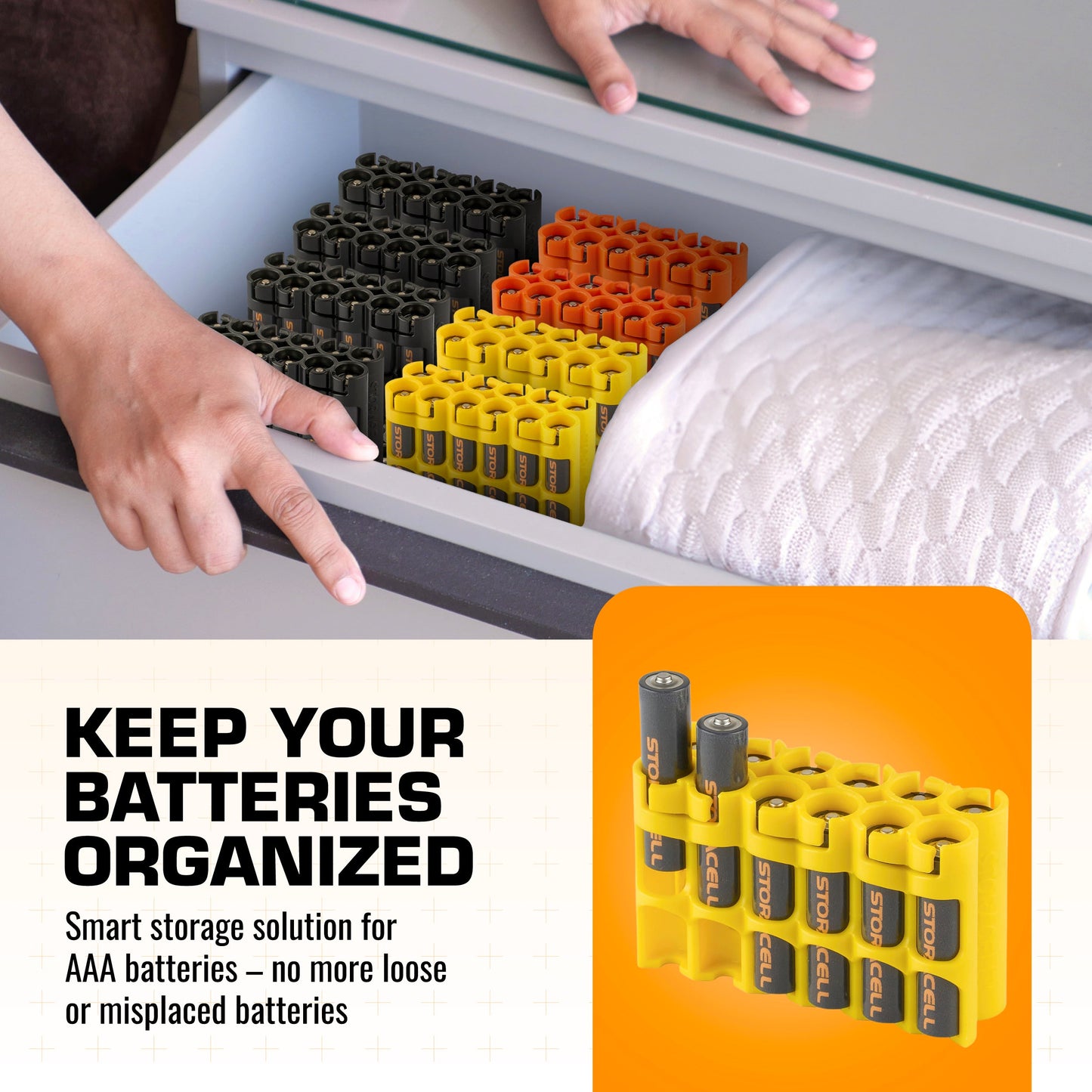 AAA 12 Pack (Yellow)