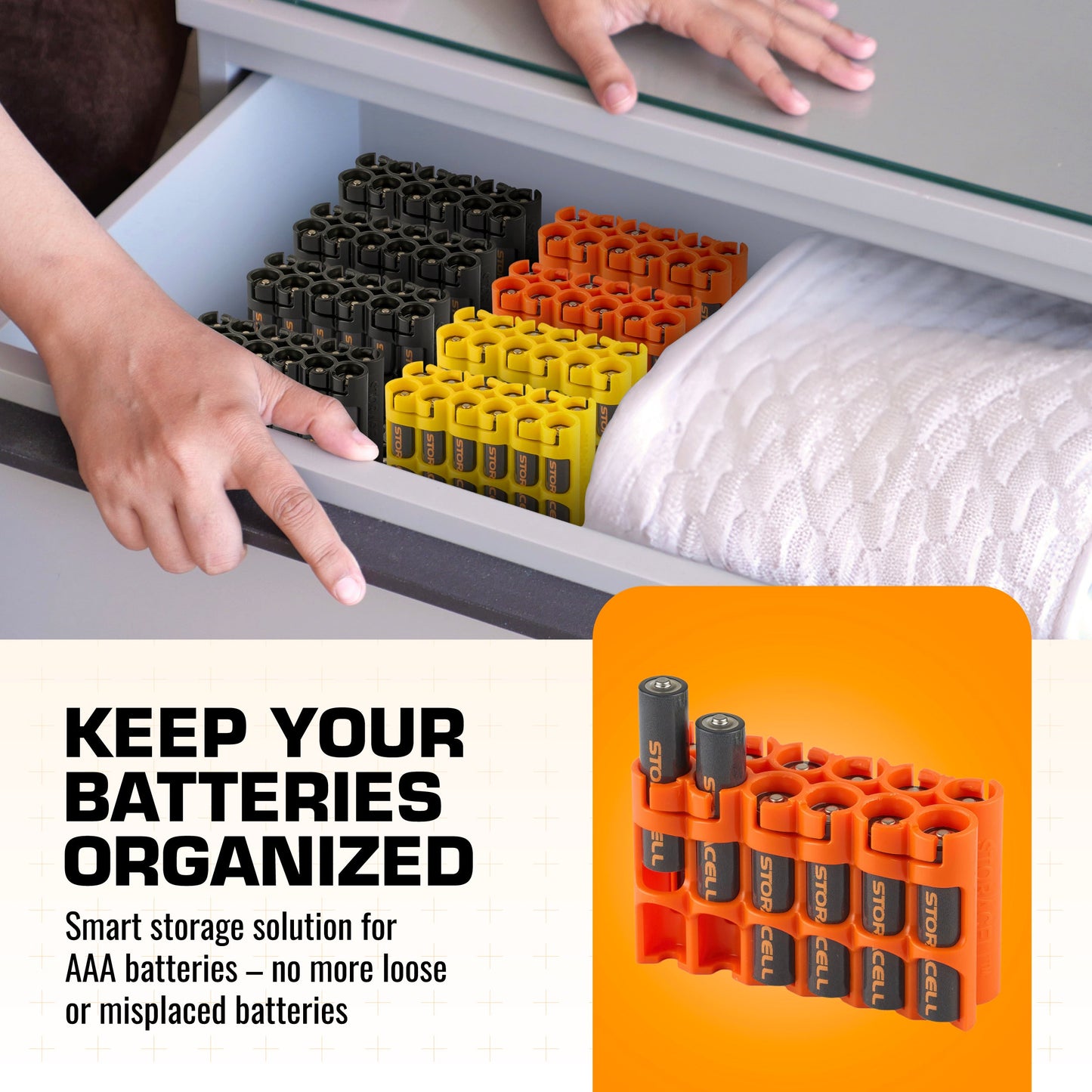 AAA 12 Pack (Orange)