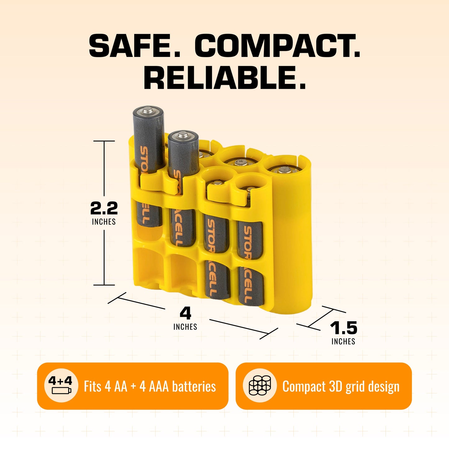 AA/AAA Combo (Yellow)