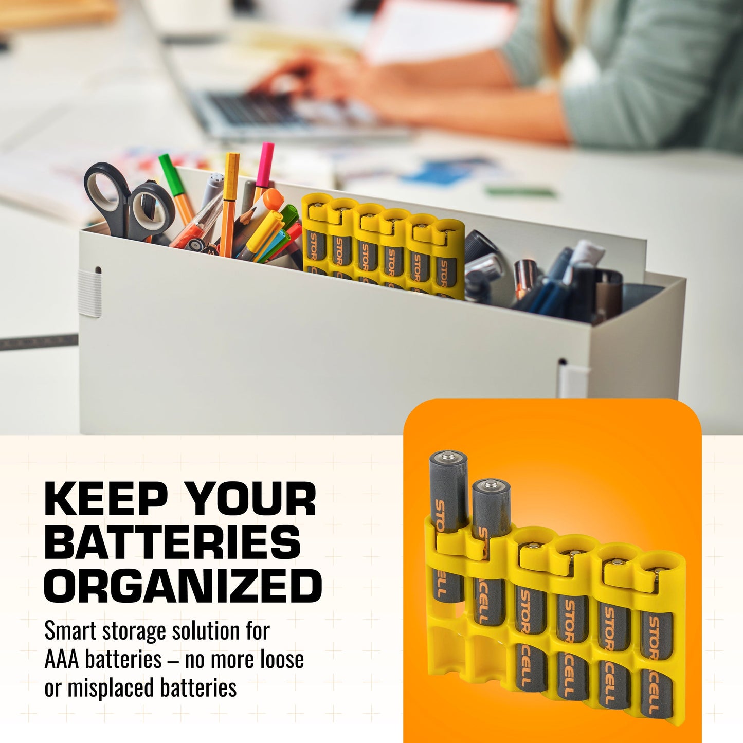 Slim Line AAA 6 Pack (Yellow)