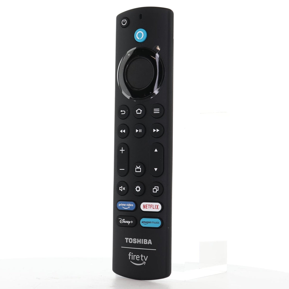 Toshiba CTRC1US21 Rev D Fire TV Remote Control | Voice | Prime Video | Netflix | Disney+ | Hulu - CTRC1US21-RevD