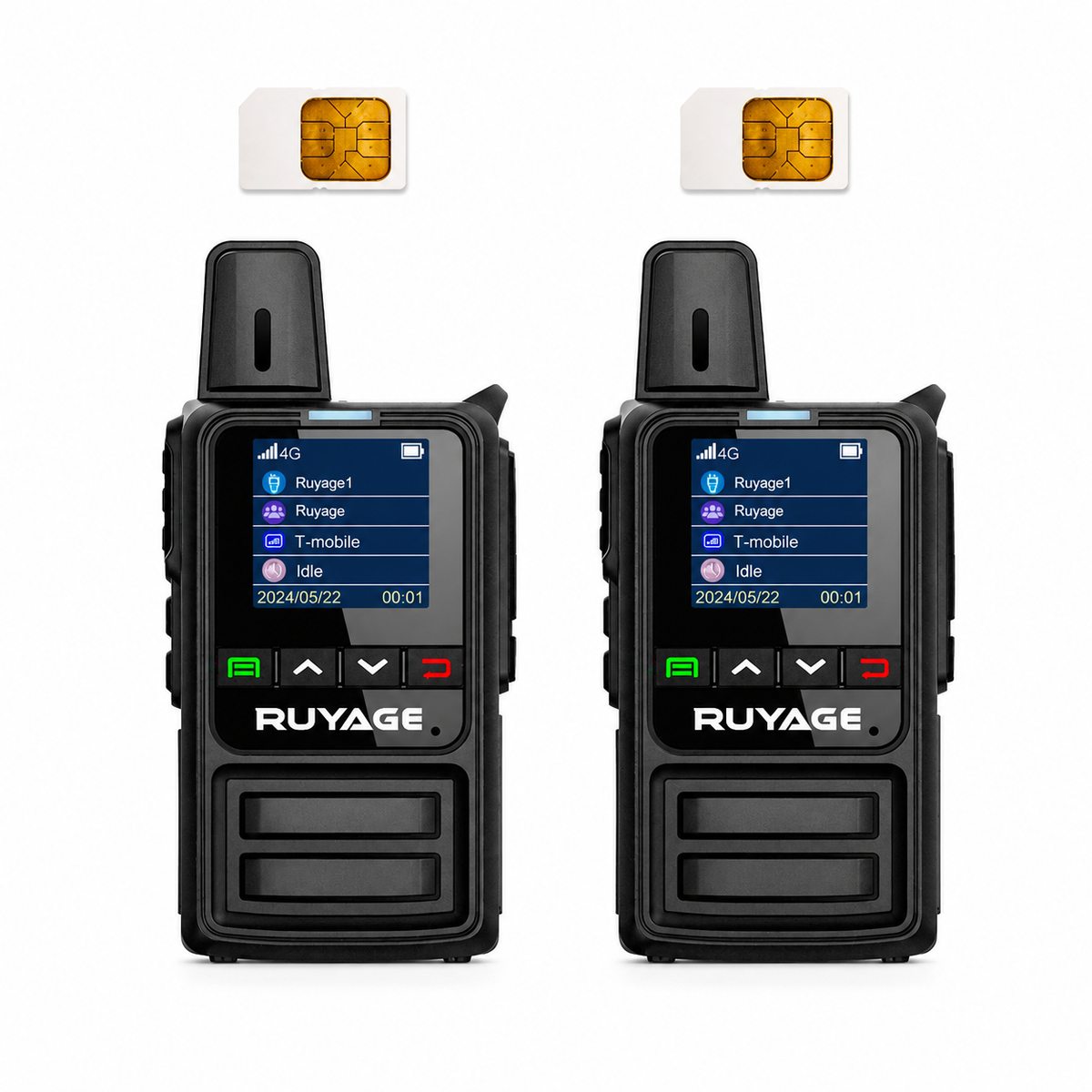 Ruyage Radio Nationwide PTT Walkie-Talkie(R2)