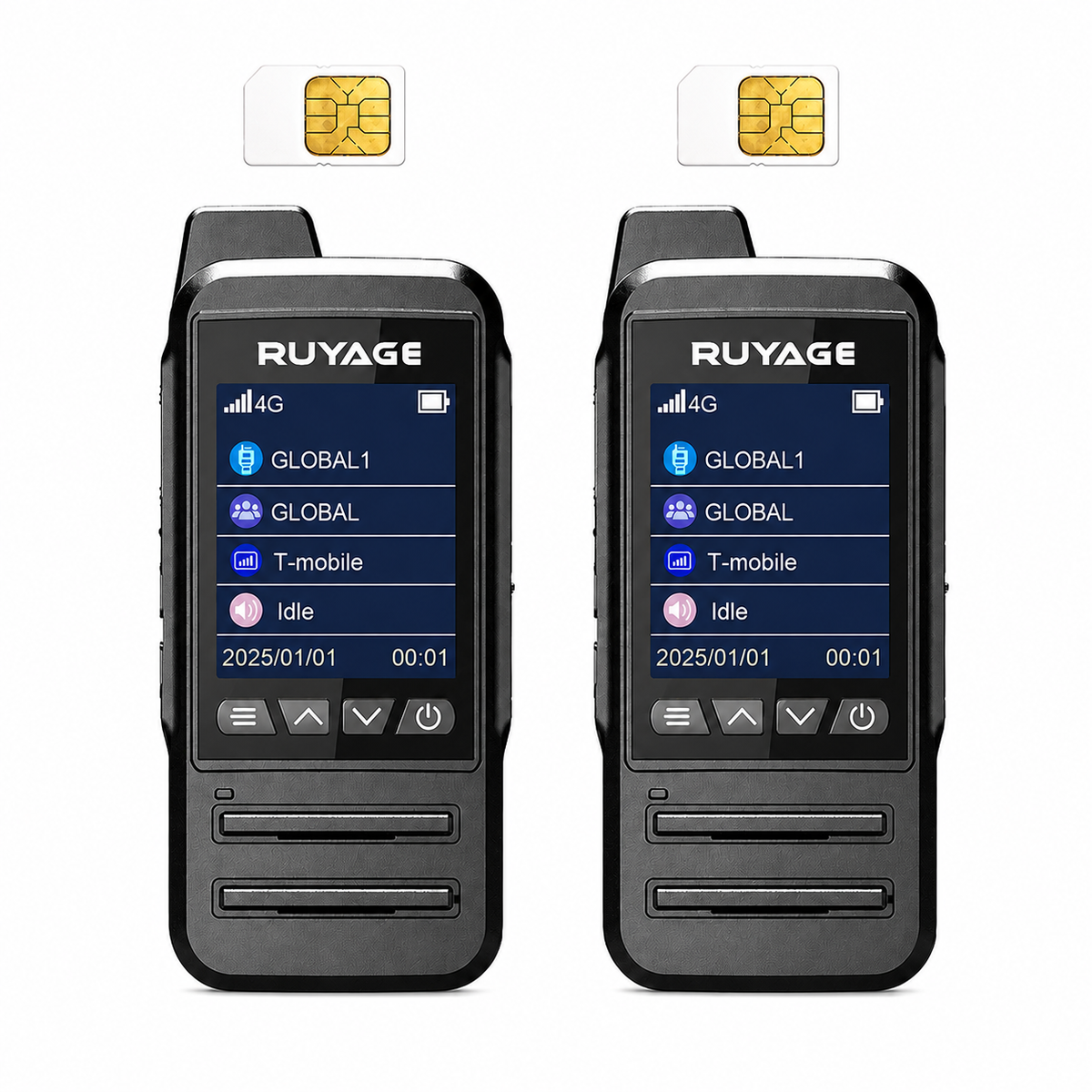 Ruyage Radio Nationwide PTT Waterproof Walkie-Talkie(CT68)