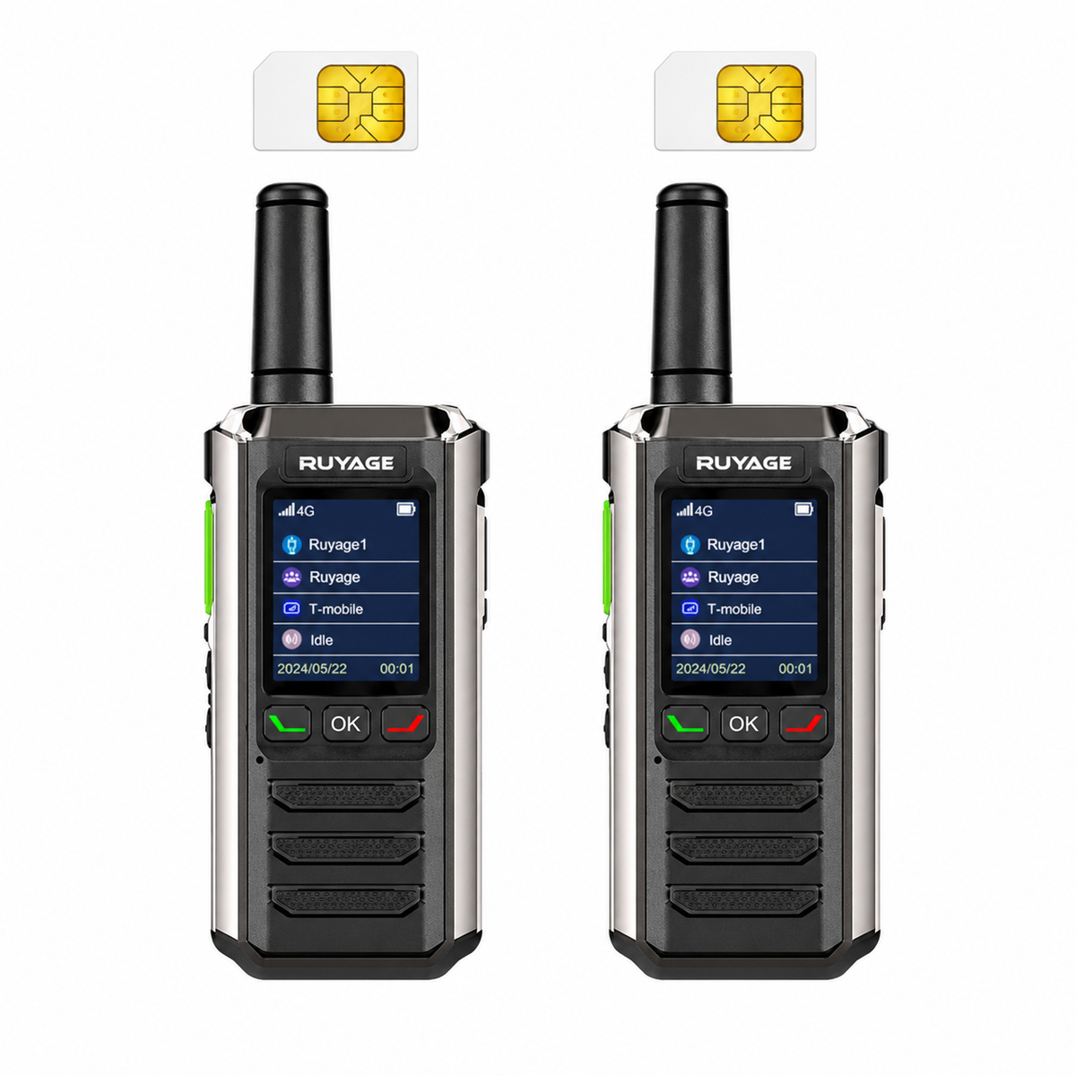 Ruyage Radio Nationwide PTT Walkie-Talkie(R0)