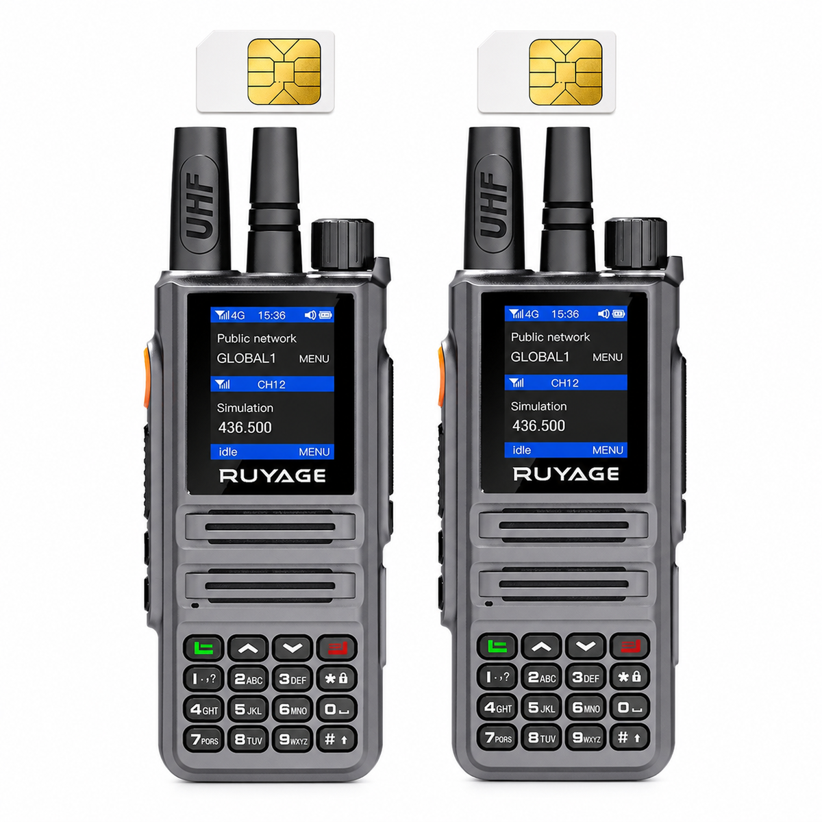 Ruyage Radio Nationwide PTT Dual-Mode Walkie-Talkie(X30)