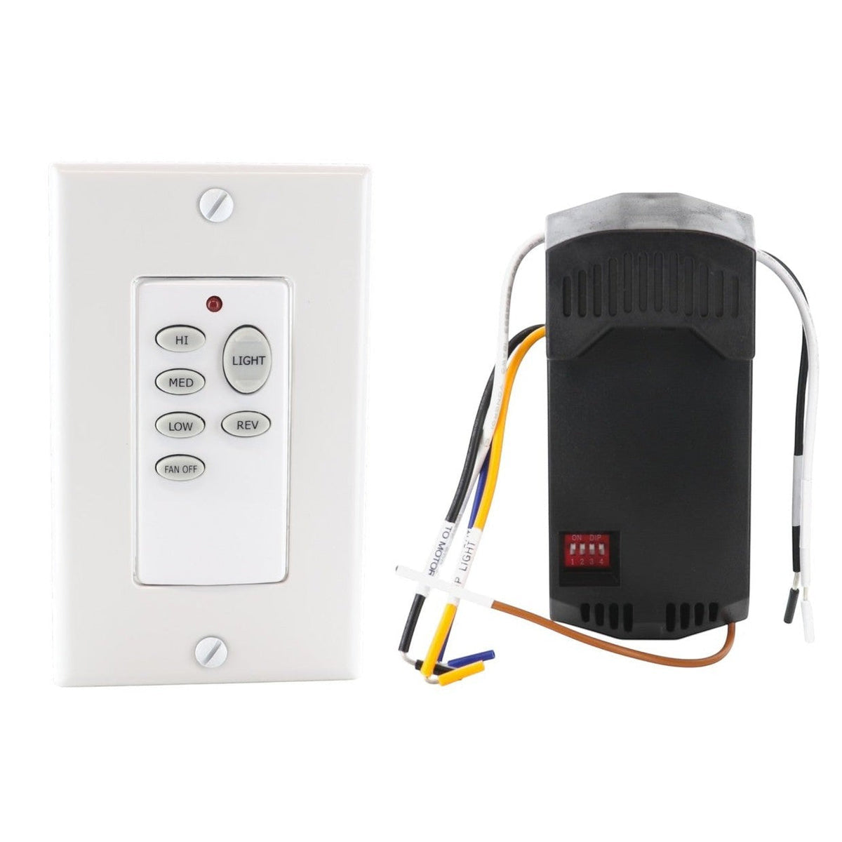 Dan's Originals TR269A KUJCE10606 WIRED Ceiling Fan Remote Control