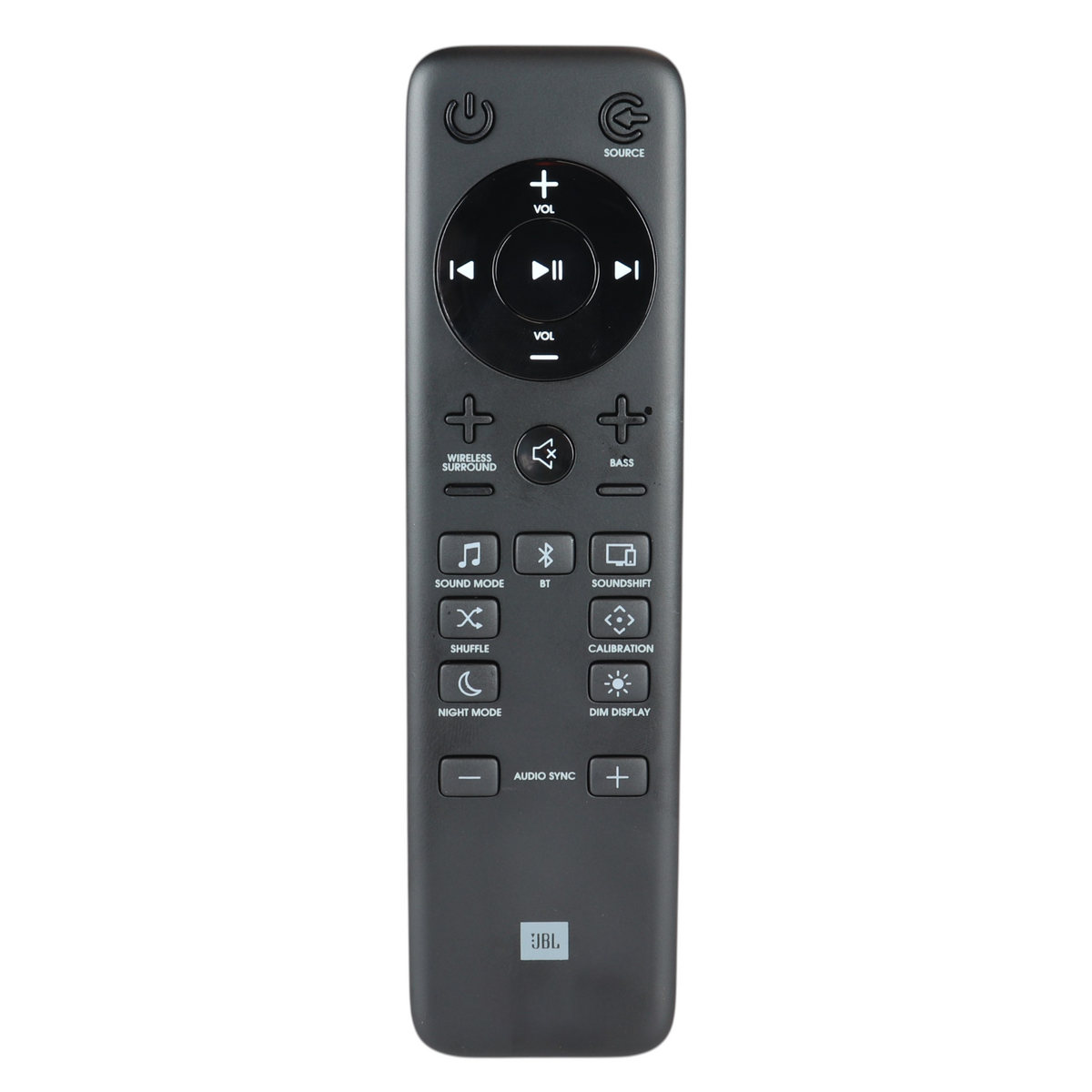 JBL WIR119001-4301 Sound Bar Remote Control for 2.1, 3.1, and 5.1