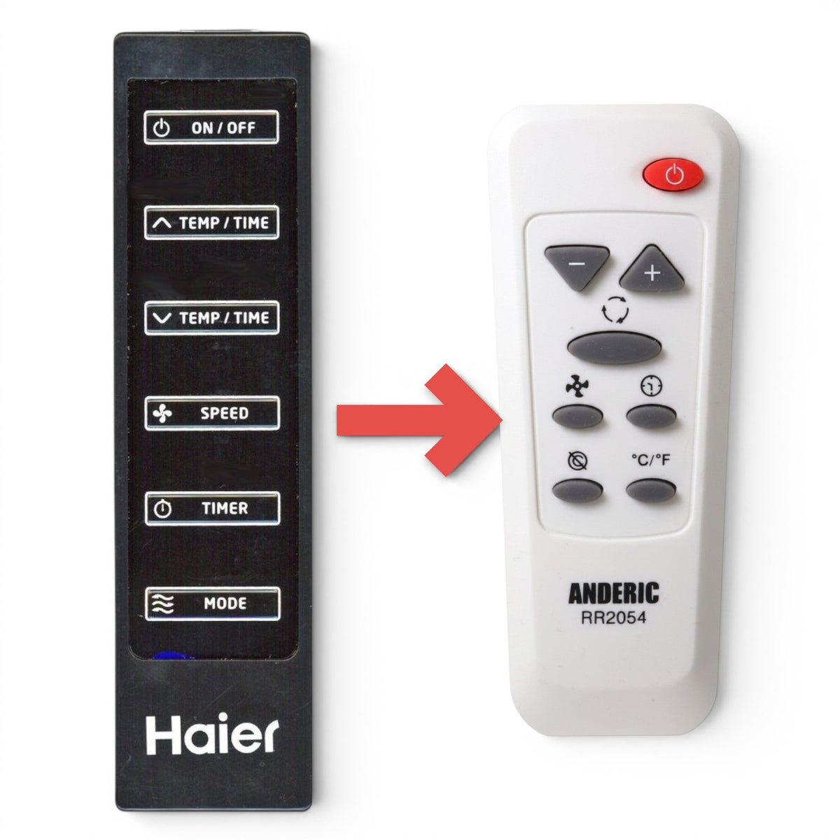 Haier / GE WJ26X23422 Portable Air Conditioner Remote Control - WJ26X23422