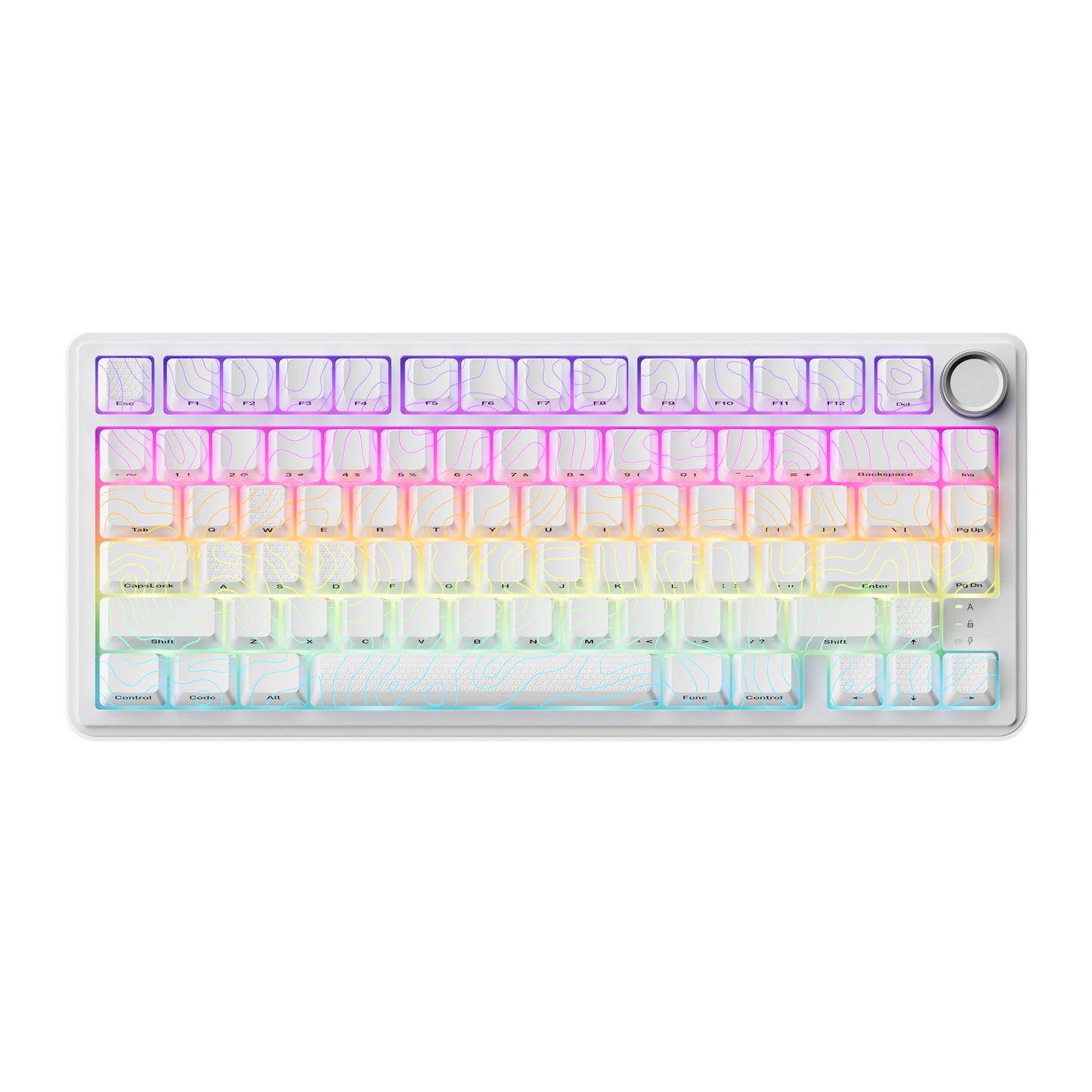 XVX M75 Lumina Tri-Mode 75% Mechanical Keyboard