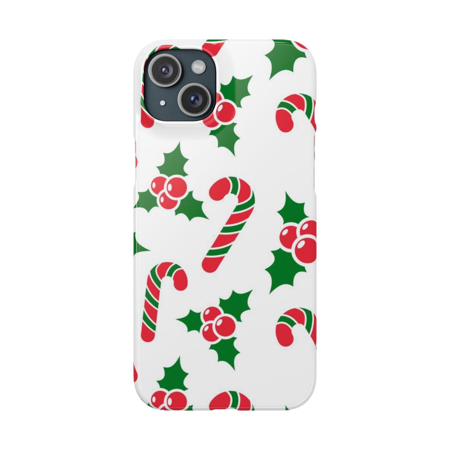 Custom iPhone Tough Phone Case – Christmas Santa Holiday Design, Festive Xmas Protection