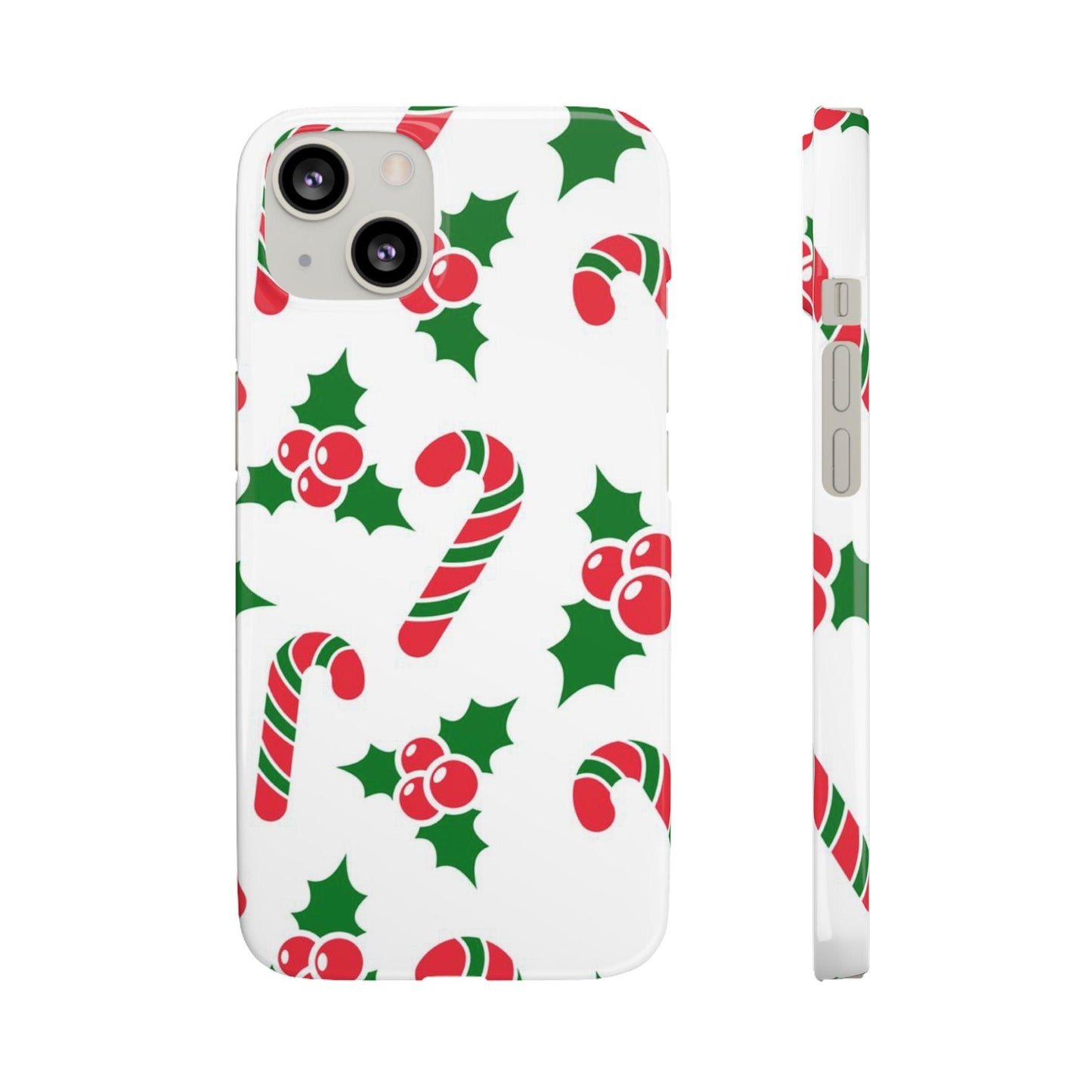 Custom iPhone Tough Phone Case – Christmas Santa Holiday Design, Festive Xmas Protection