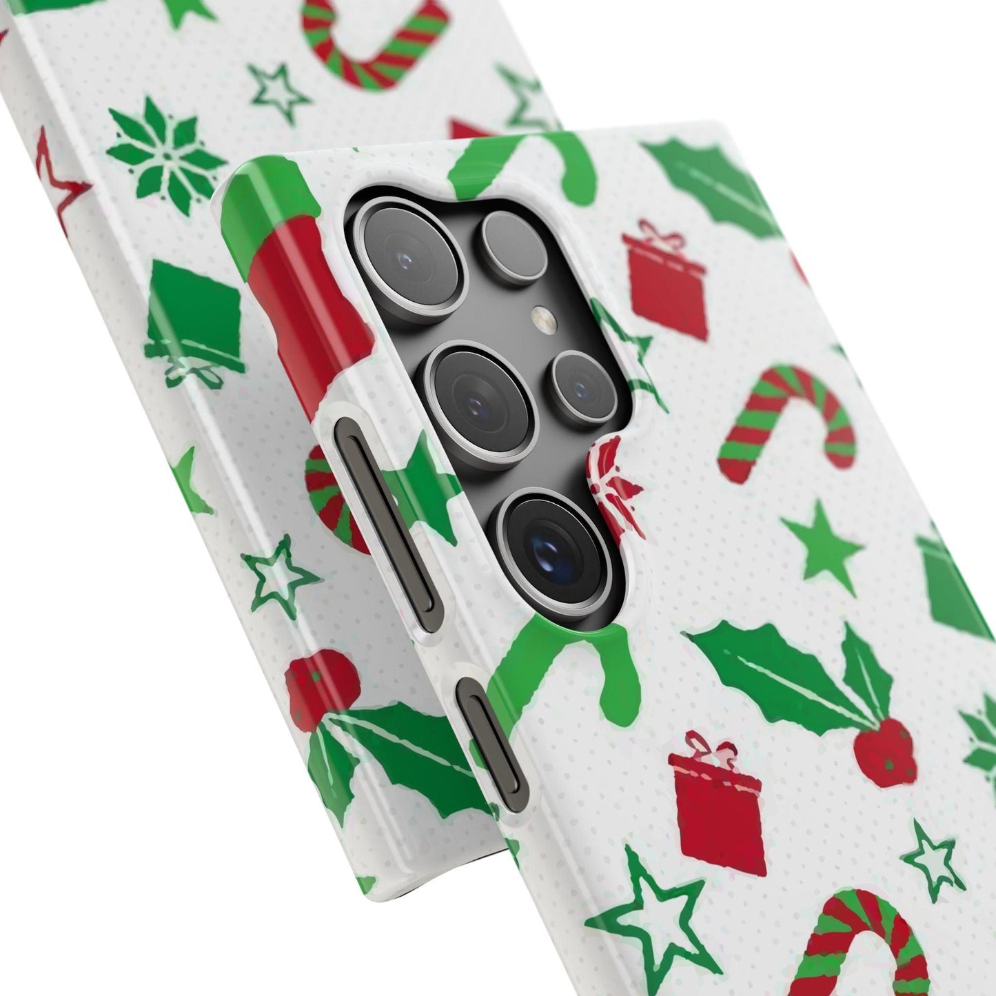 Custom Samsung Tough Phone Case – Christmas Santa Holiday Design, Festive Xmas Protection