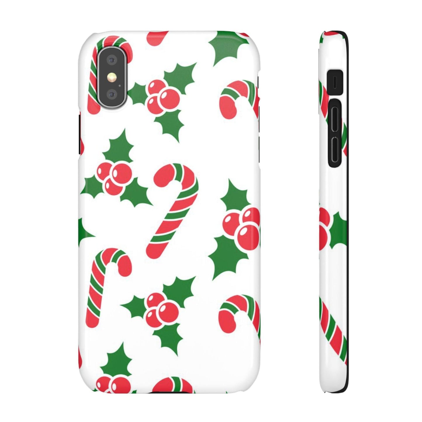 Custom iPhone Tough Phone Case – Christmas Santa Holiday Design, Festive Xmas Protection