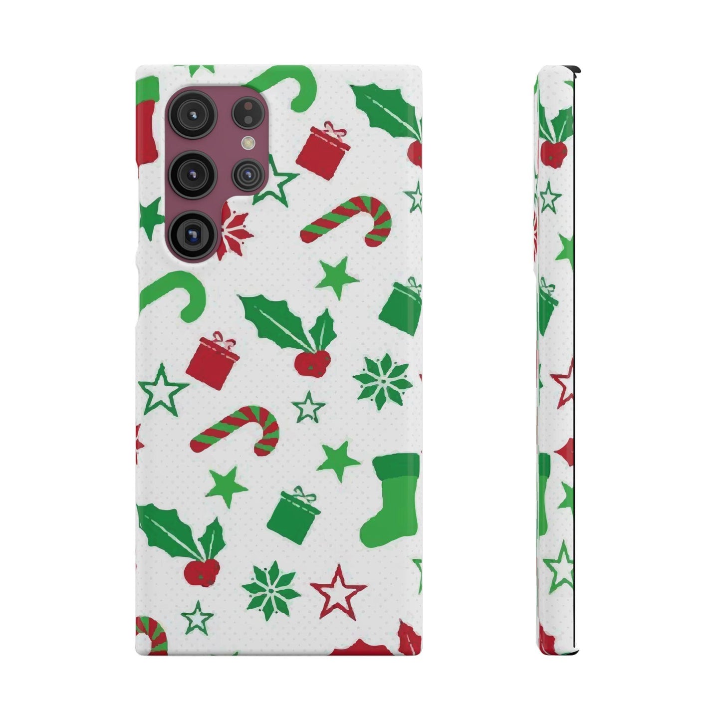 Custom Samsung Tough Phone Case – Christmas Santa Holiday Design, Festive Xmas Protection