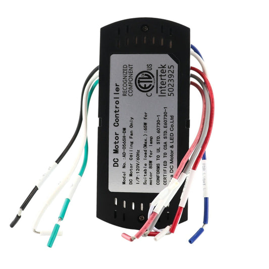 Harbor Breeze AD-0565H-DM DC Motor Remote Controller Receiver | For 60” Ceiling Fans – AD0565HDM