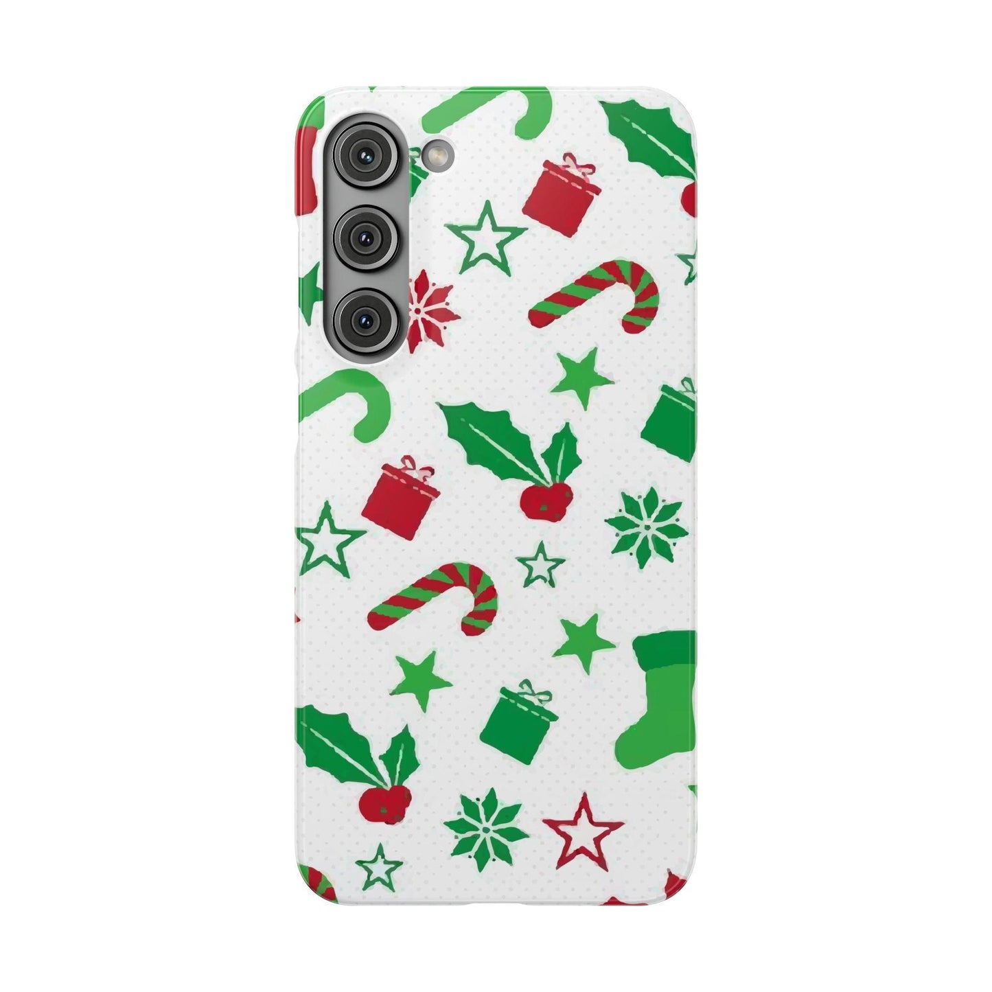 Custom Samsung Tough Phone Case – Christmas Santa Holiday Design, Festive Xmas Protection