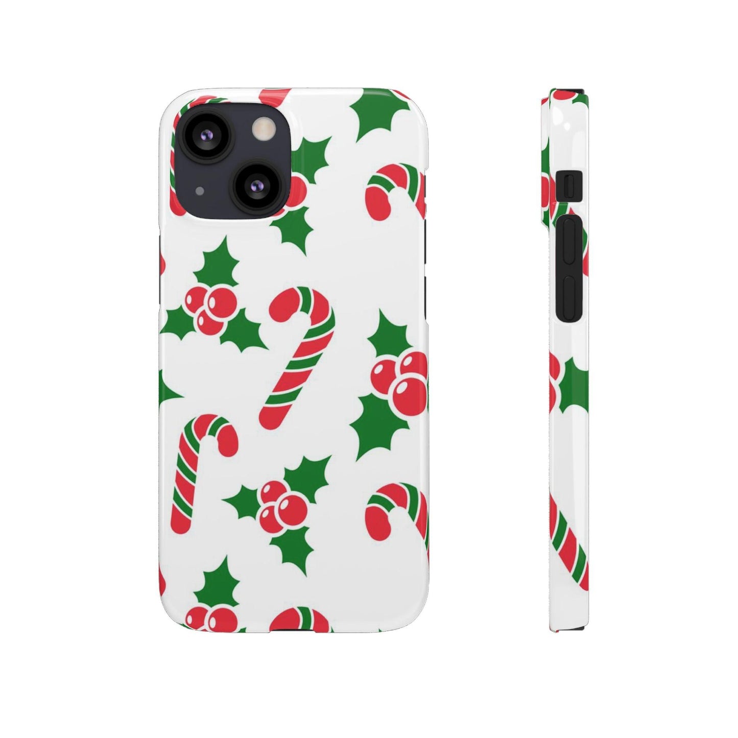 Custom iPhone Tough Phone Case – Christmas Santa Holiday Design, Festive Xmas Protection
