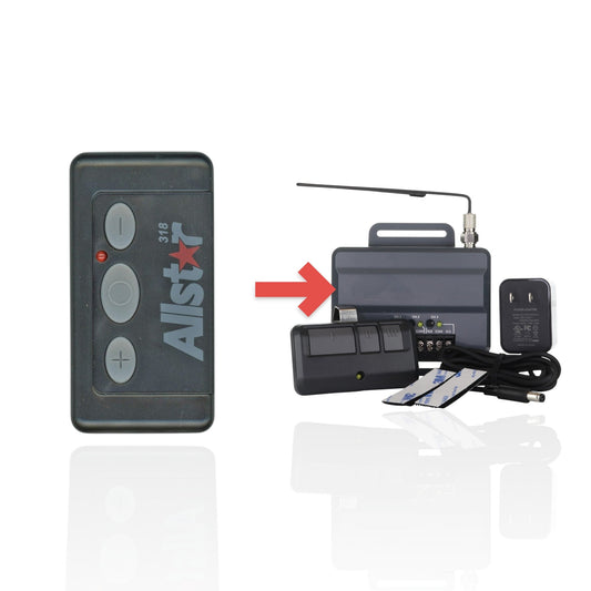 Allstar 110995 Classic QuickCode 318mhz Garage Door Opener Remote Control