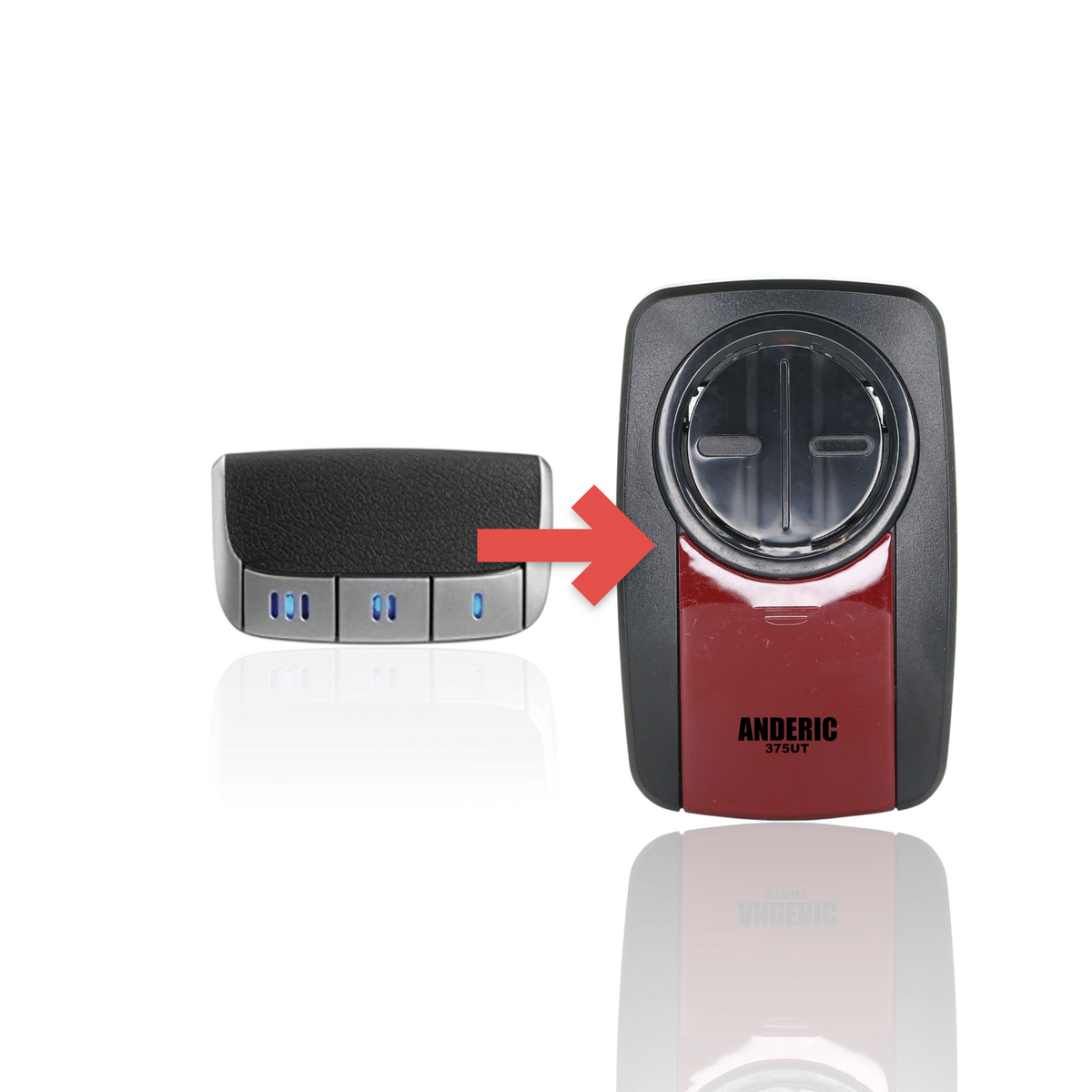 LiftMaster 373P Premium 3-Button Vizor 315 MHz Garage Door Opener Remote Control