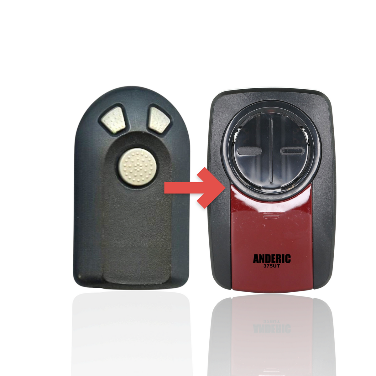 Genie GIT-3 3-Button ACSCTG Intellicode Visor Garage Door Opener Remote Control - ACSCTG 3-BUTTON
