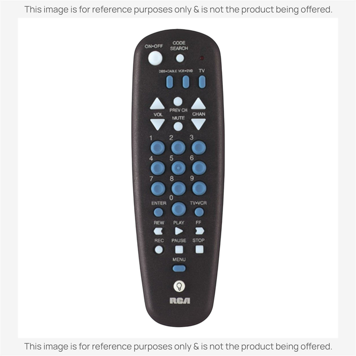 RCA RCU300WT 3-Device Universal Remote Control