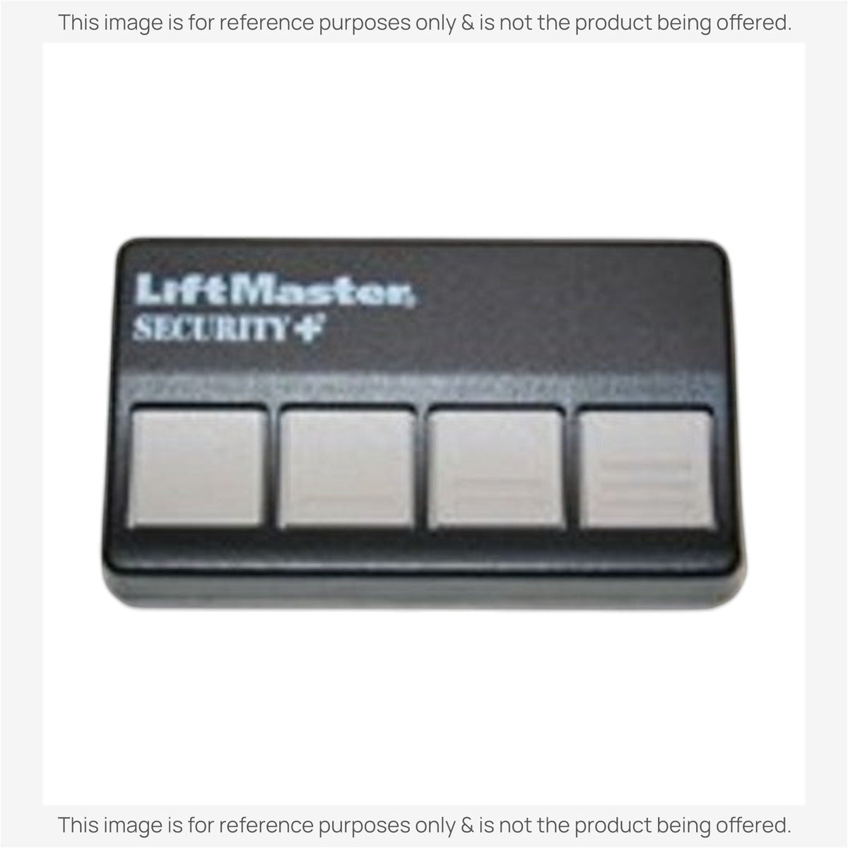 AccessMaster 374LM 4 Button Vizor 315mhz Garage Door Opener Remote Control