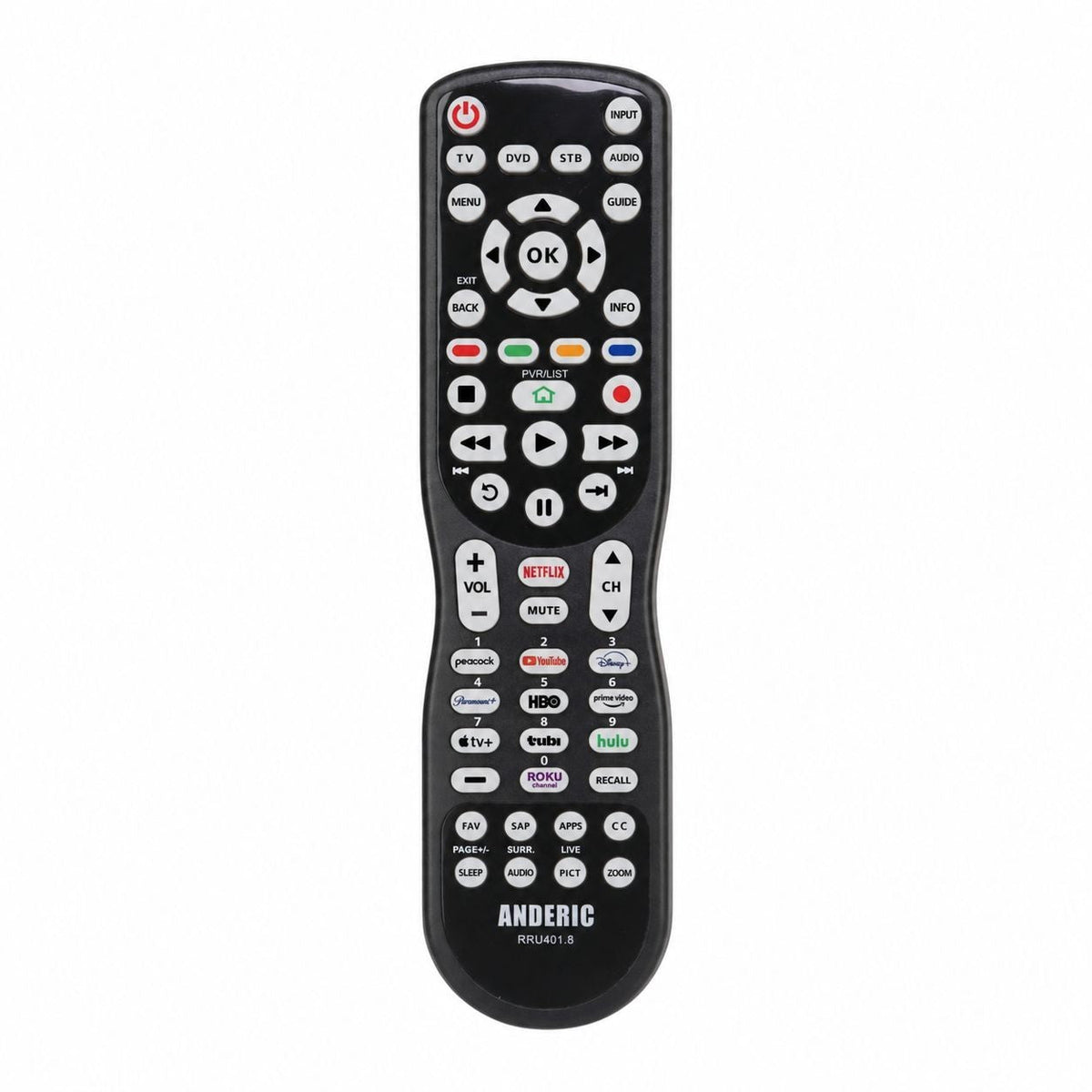 RCA RCR504BZ 4-Device Universal Remote Control