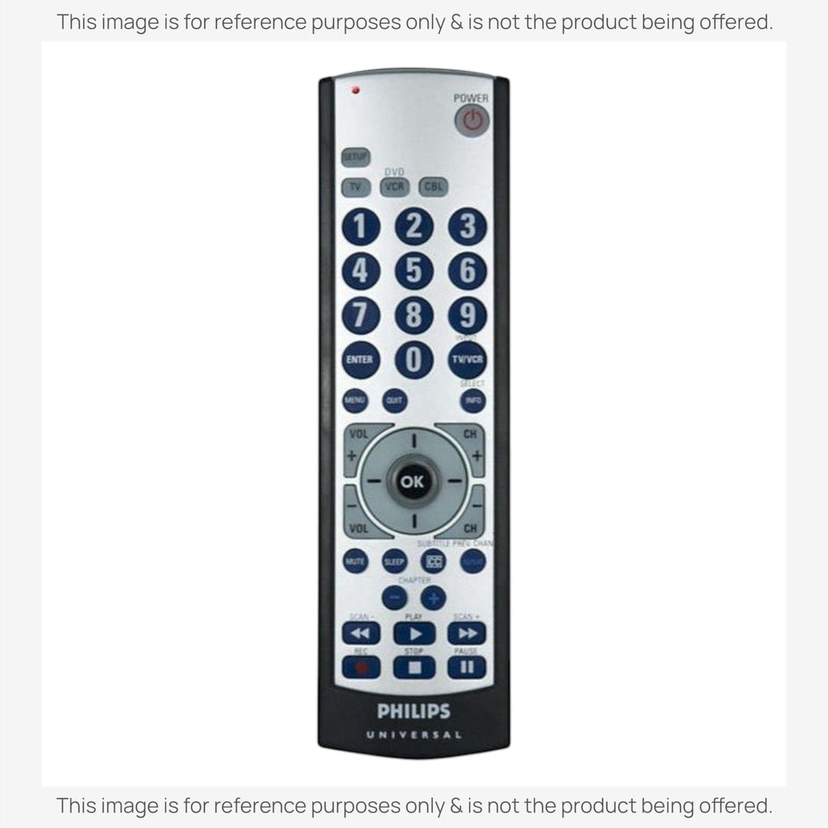 Philips SRU2103S/27 4-Device Universal Remote Control