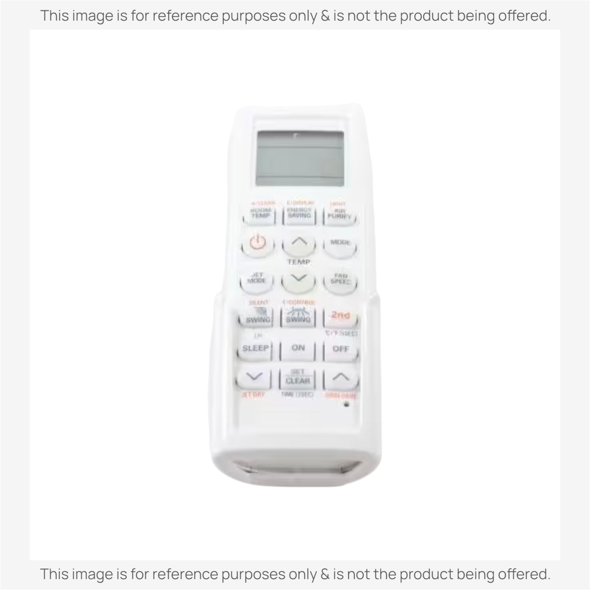 LG 6711A20111J Air Conditioner Remote Control