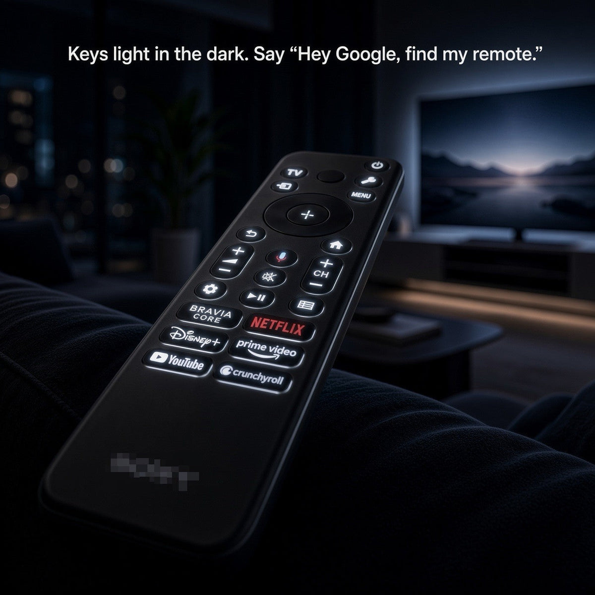 Sony OEM RMF-TZ810U TV Remote Control with VOICE for BRAVIA XR MASTER Series OLED - 1-016-940-21