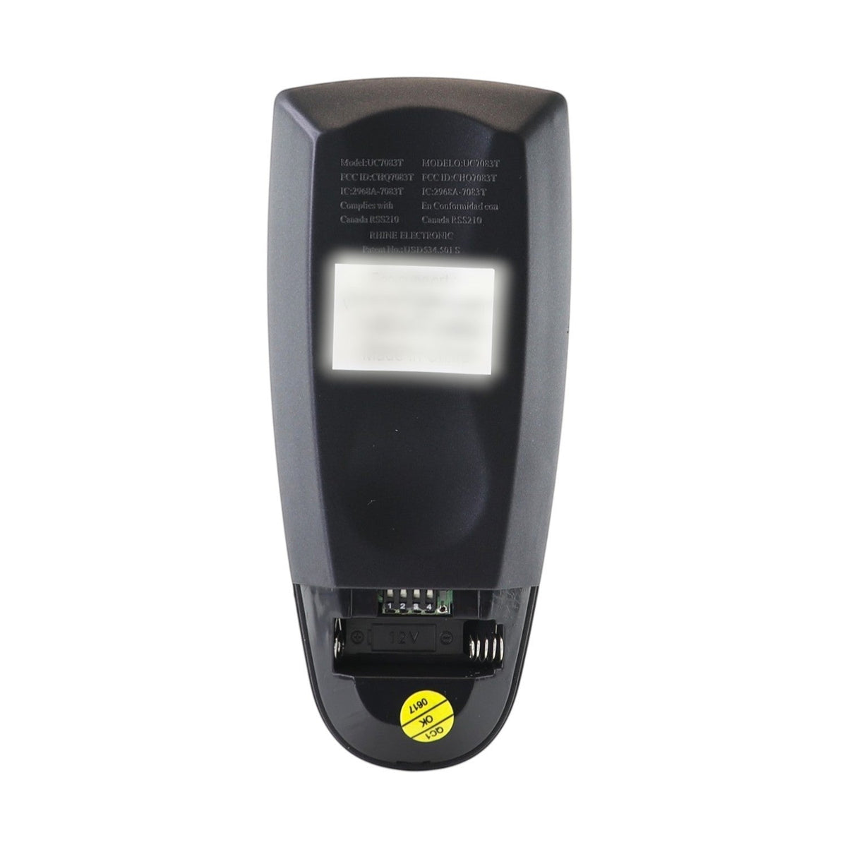 Hampton Bay 70830 Ceiling Fan Remote Control