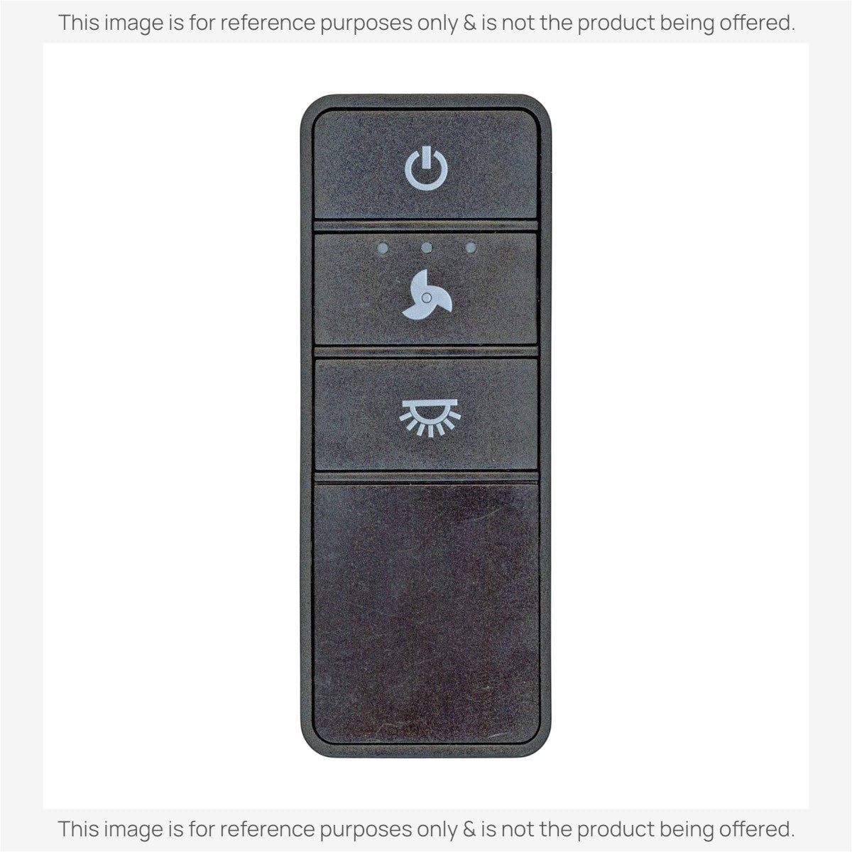 Anderic Substitute Kit for Hampton Bay TX028-RS Ceiling Fan Remote Control [63T-AC83T-KIT]