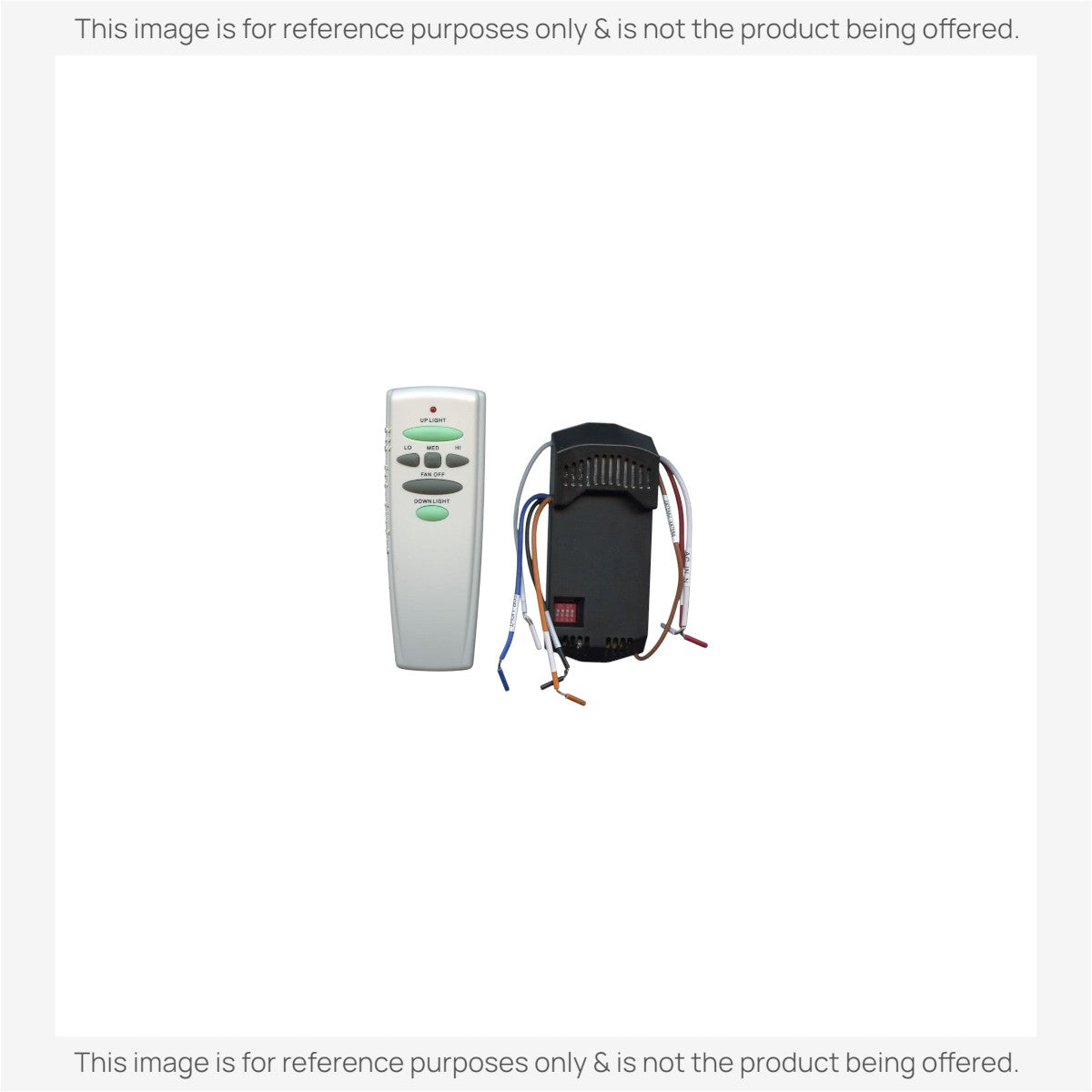 Hampton Bay UC7078T (UP & DOWN LIGHT) & FAN28R Ceiling Fan Remote Control Kit - FAN28RUDLKIT