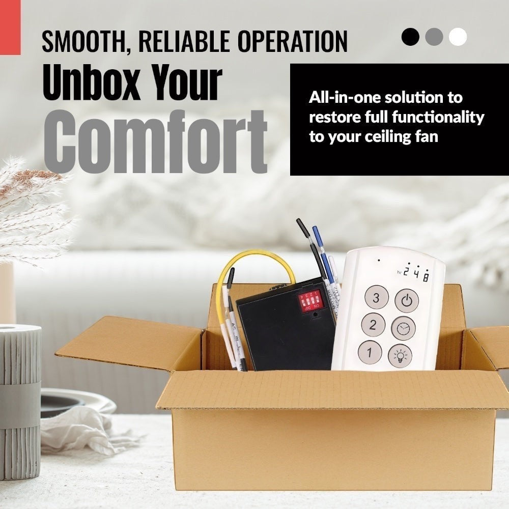 Hampton Bay TX028-S Ceiling Fan Remote Control