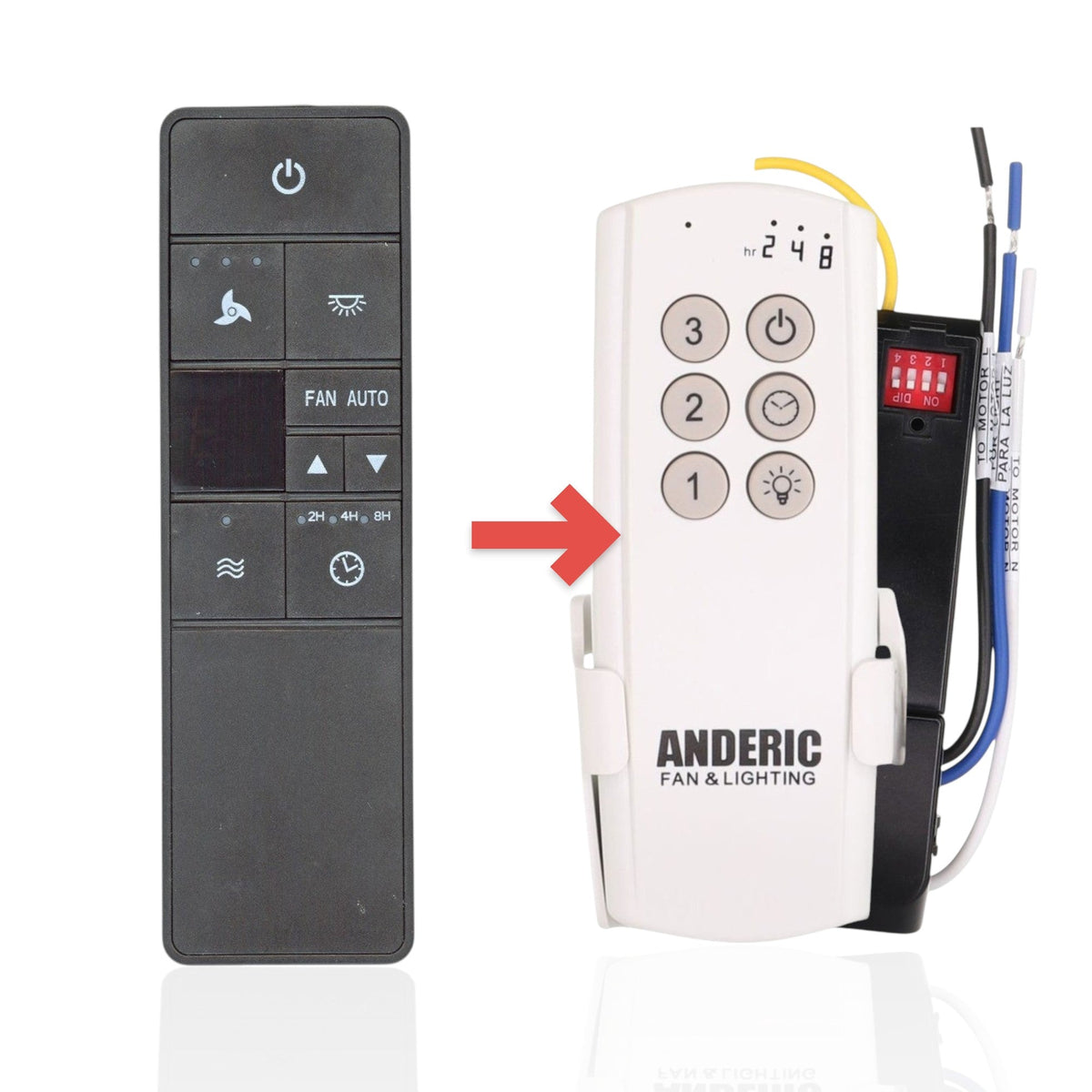 Hampton Bay TR222A Ceiling Fan Remote Control