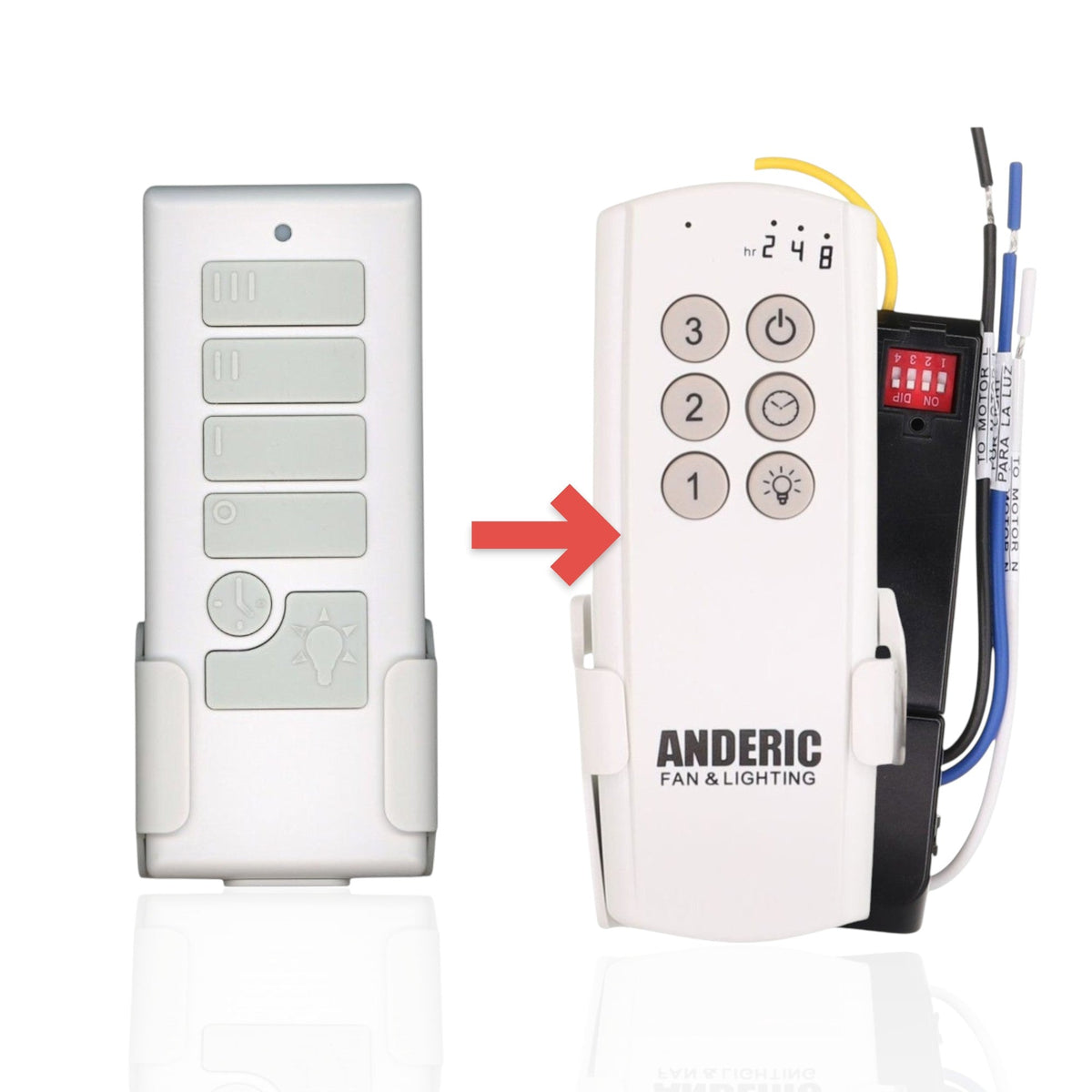 Dan's Originals TR123B KUJCE10901 304.17 Mhz Ceiling Fan Remote Control