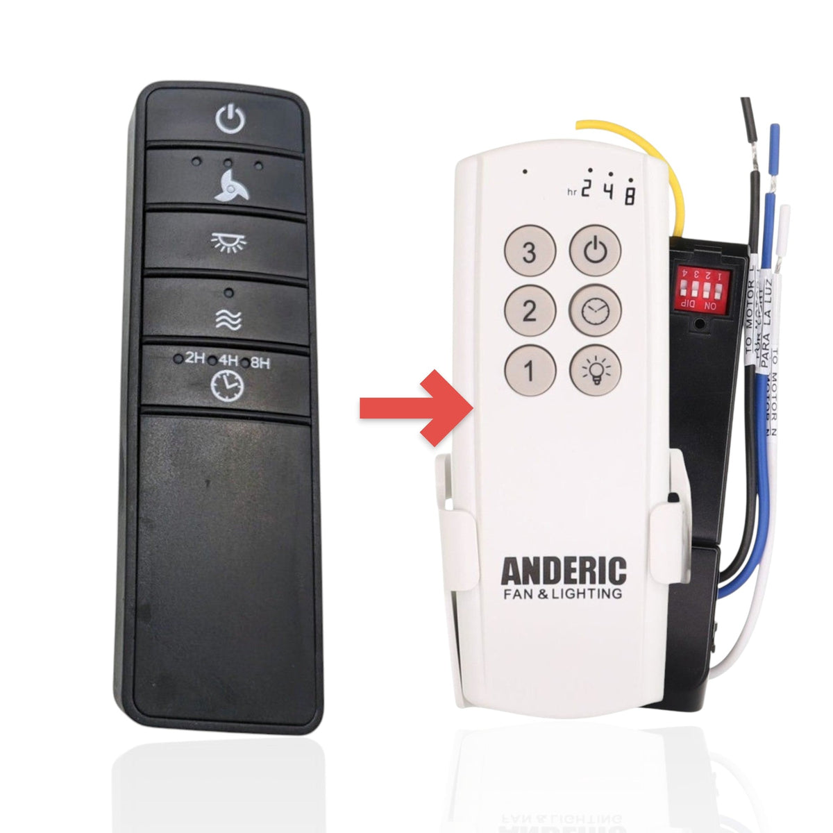 Dan's Originals TR221A Ceiling Fan Remote Control